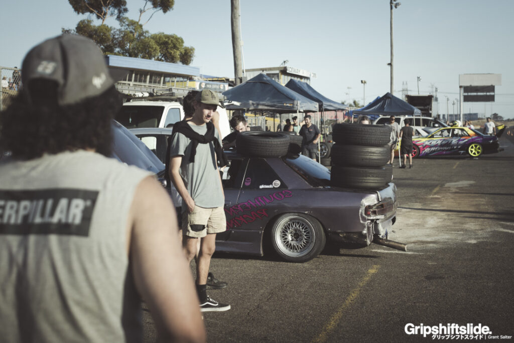 keep it reet s13 with tyres pilled on it